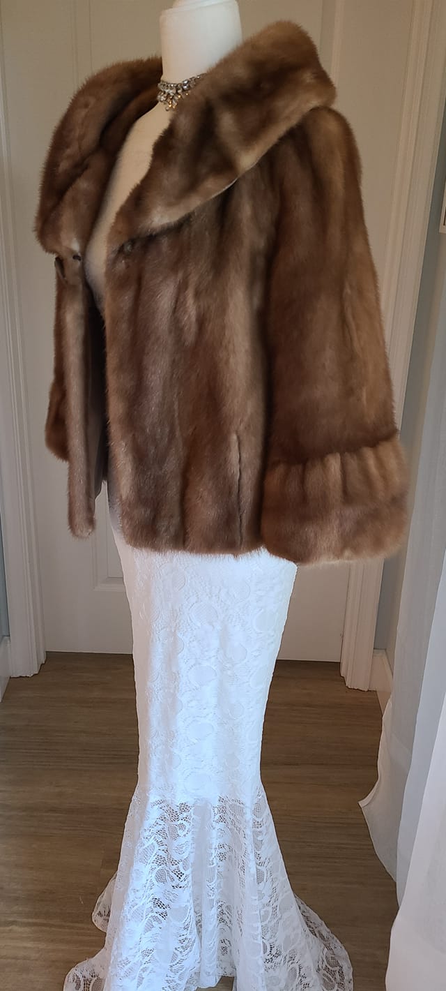 Luxury Vintage MINK Fur Coat , Autumn Haze Fur Jacket, Gorgeous Real ...